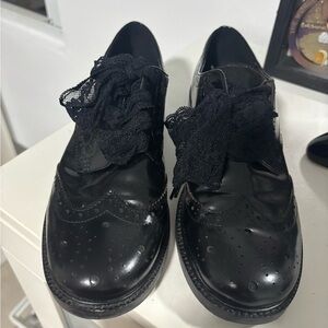Elegant Black Women's Brogues - Marc Fisher